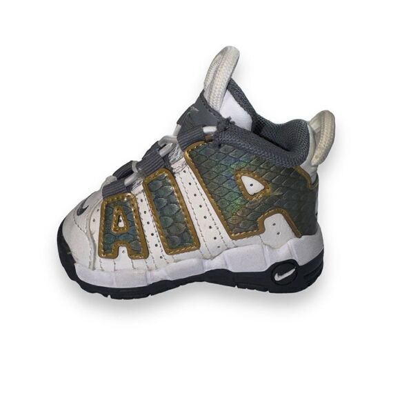 Nike Air More Uptempo SE GT 'Snakeskin' CQ4582-100 Infant 3 - Picture 6 of 11